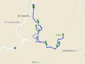 三俣登山経路 (1)